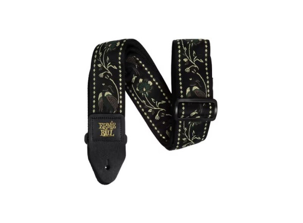 Ernie Ball JACQUARD BLACK PLEASANT PHEASANT Ernie Ball JACQUARD BLACK PLEASANT PHEASANT